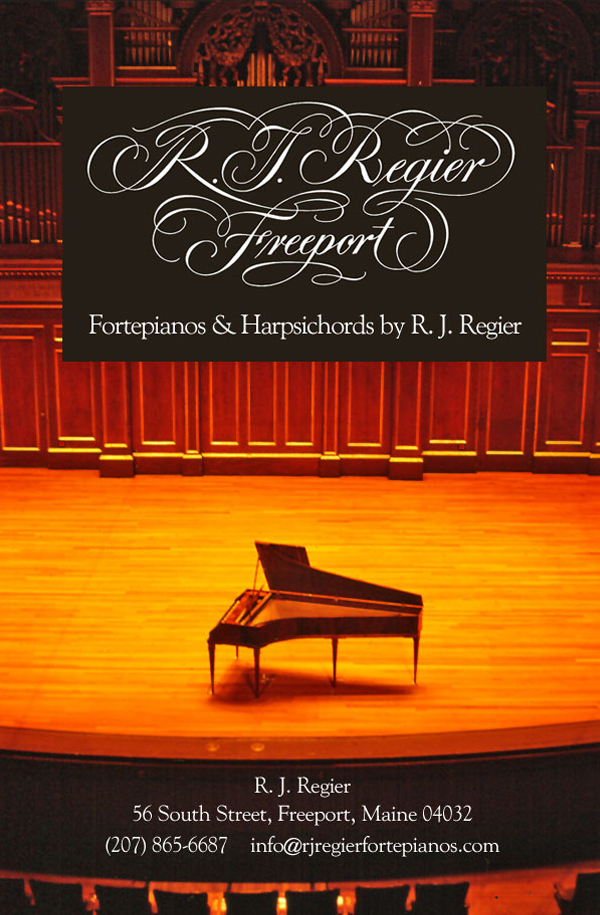 R.J Regier Freeport Fortepianos & Harpsichords by R.J Reiger